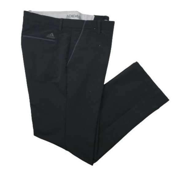 adidas Pants Adidas Golf Mens 36x3 Black Fall Weight Tech